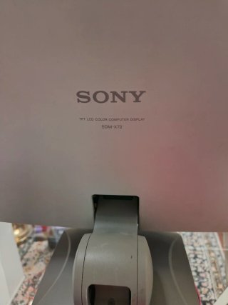 Pantalla Sony Extraplana Blanca