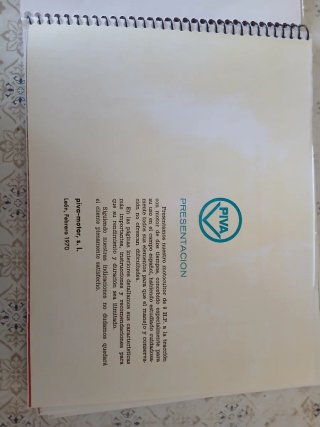 Manual PIVA M9 Motocultor