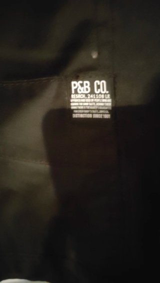 Cazadora Pull&Bear Negra Talla M  Negra.