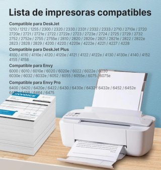 2 Cartuchos Tinta 305XL HP Negro y Color