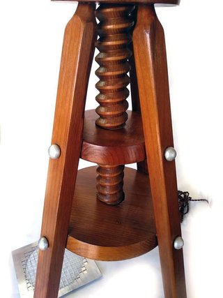 Lampada da Terra Artigianale Modello Unico