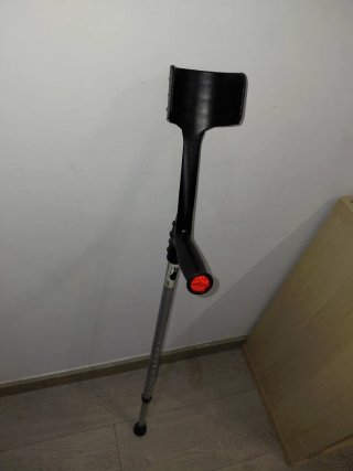 Muleta de aluminio  regulable