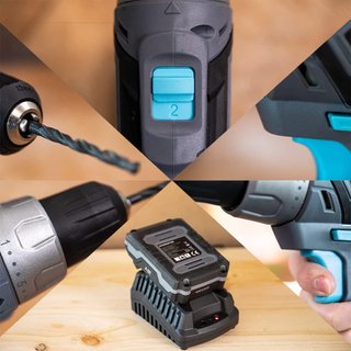 Cecotec Taladro CecoRaptor batería 20V portátil