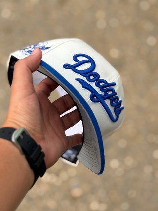 Gorra New Era Dodgers Azul y Blanca
