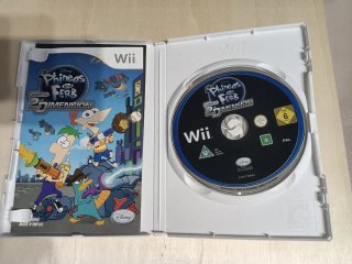 Juego Wii Phineas y Ferb: Across the 2nd Dimension