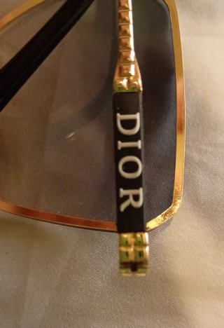 Gafas de sol Dior doradas y grises
