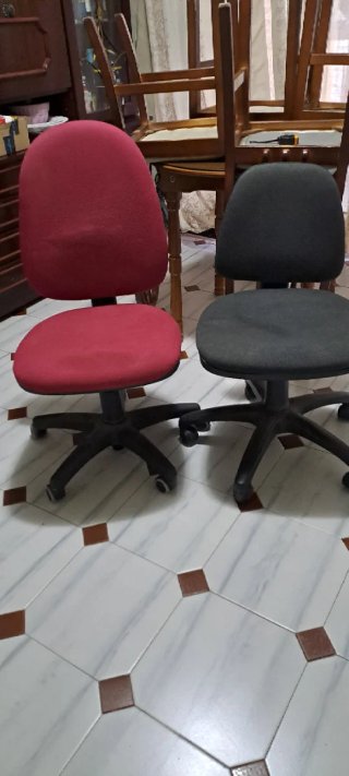 Silla de escritorio rojo