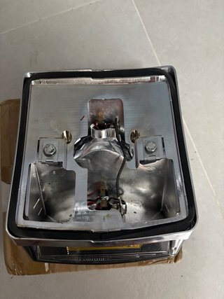 Faro LED Vespa 200 y piloto trasero no led