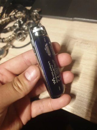 Reproductor Sony Walkman Morado/Plateado
