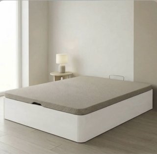 Pack Cama Canapé + Colchón  +Cabezal +2 Mesitas