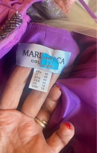 Vestido de noche seda drapeado hecho en España