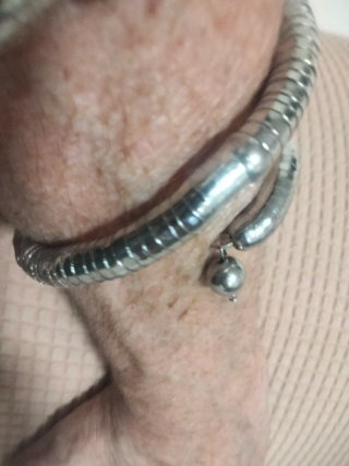 Pulsera brazalete tubo flexible mujer