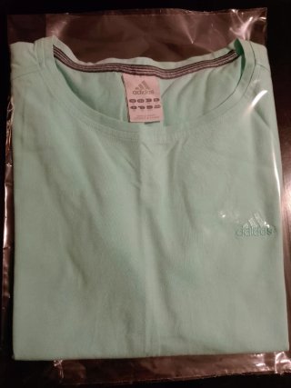 Camiseta Adidas original Turquesa Talla M