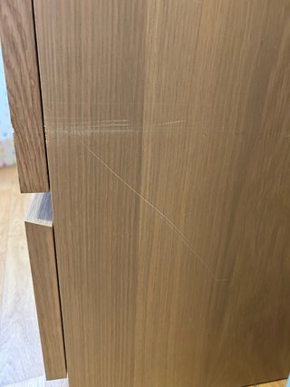 Cómoda IKEA Malm 4 cajones roble