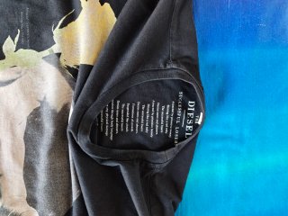 Camiseta Diesel Talla M Negra