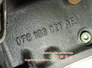 Audi rectp3588712 bdv motor completo a6  Ref:96876