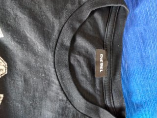 Camiseta Diesel Negra Talla M
