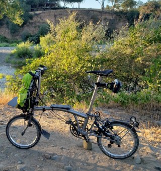 Bici plegable Btwin carbono alemán