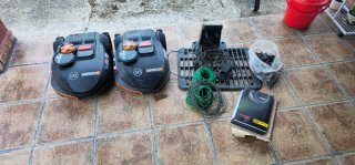 2 Robots Cortacésped Worx Landroid