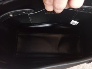 Bolso Versace Negro y Dorado