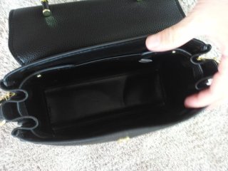 Bolso Versace Negro y Dorado