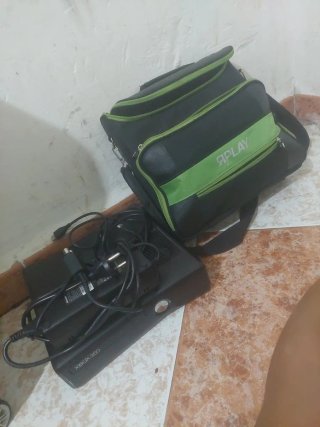 Bolso Xbox 360 Lite Negro y Verde