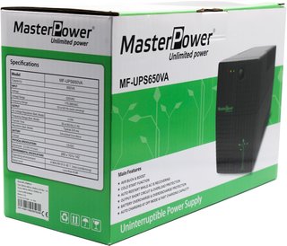 Master Power SAI UPS 650 VA protezione