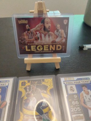 Panini Contenders & select Euroleague lote