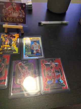 Panini Contenders & select Euroleague lote