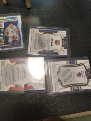 Panini Contenders & select Euroleague lote