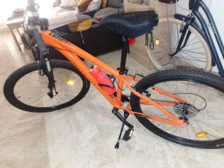 Bicicleta Rockrider Naranja
