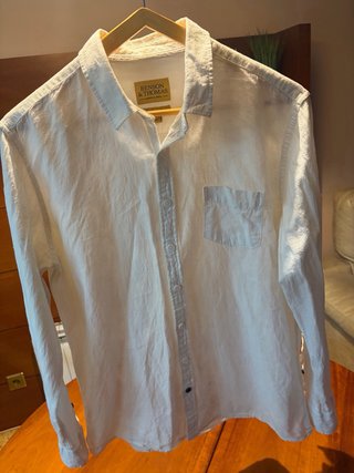 Camicia bianca da uomo