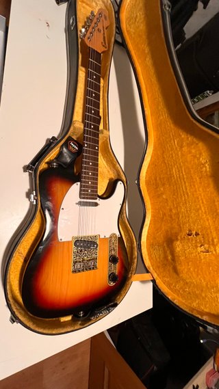 Telecaster Custom Sunburst Roswell Pickups Hard