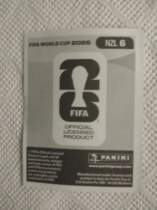 Carta Tim Payne Mundial 2023 Panini
