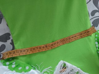 Vestido Sevillana niña talla para 4/6 años