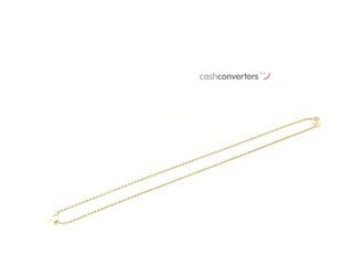 cadena oro 18k con piedra con circonita 25cm