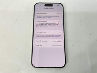 apple iphone 15 pro 256gb
