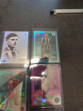 Lote cromos fútbol: Chrome, Prizm, Simplicidad