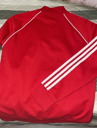 Chaqueta Adidas Talla M Mujer Roja Original