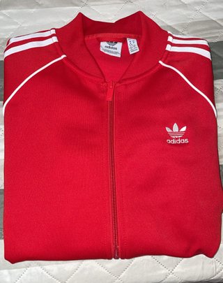 Chaqueta Adidas Talla M Mujer Roja Original