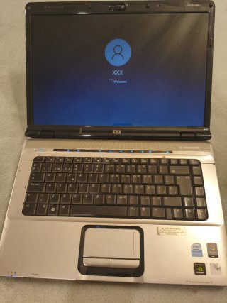 Portatile HP Pavilion dv6500 15" Windows 10 Pro