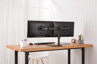 DIGITUS soporte ergonómico ajustable monitores