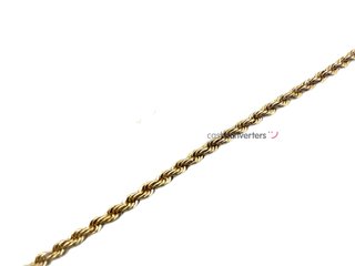 cadena oro 18k 25cm