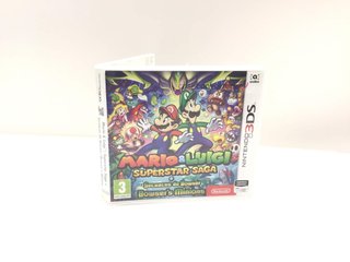 mario & luigi super star saga + bowser's minions 3ds