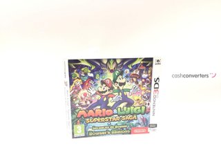 mario & luigi super star saga + bowser's minions 3ds