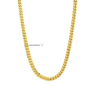 cadena oro 18k 30cm