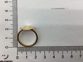 anillo oro 18k