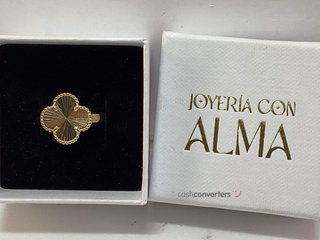 anillo oro 18k