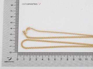 cadena oro 18k 25cm