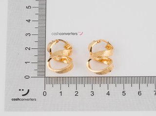 argollas oro 18k